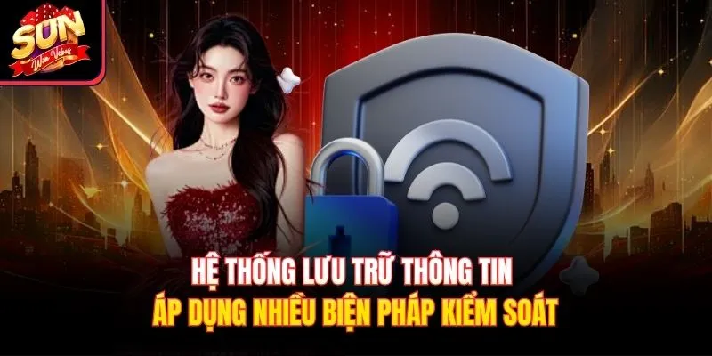 Hệ thống lưu trữ thông tin áp dụng nhiều biện pháp kiểm soát