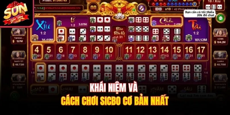 Khái niệm và cách chơi Sicbo cơ bản nhất